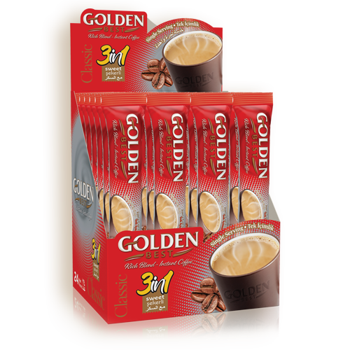 Golden Best Instant Coffee Classic 3in1 18G (24 pcs)