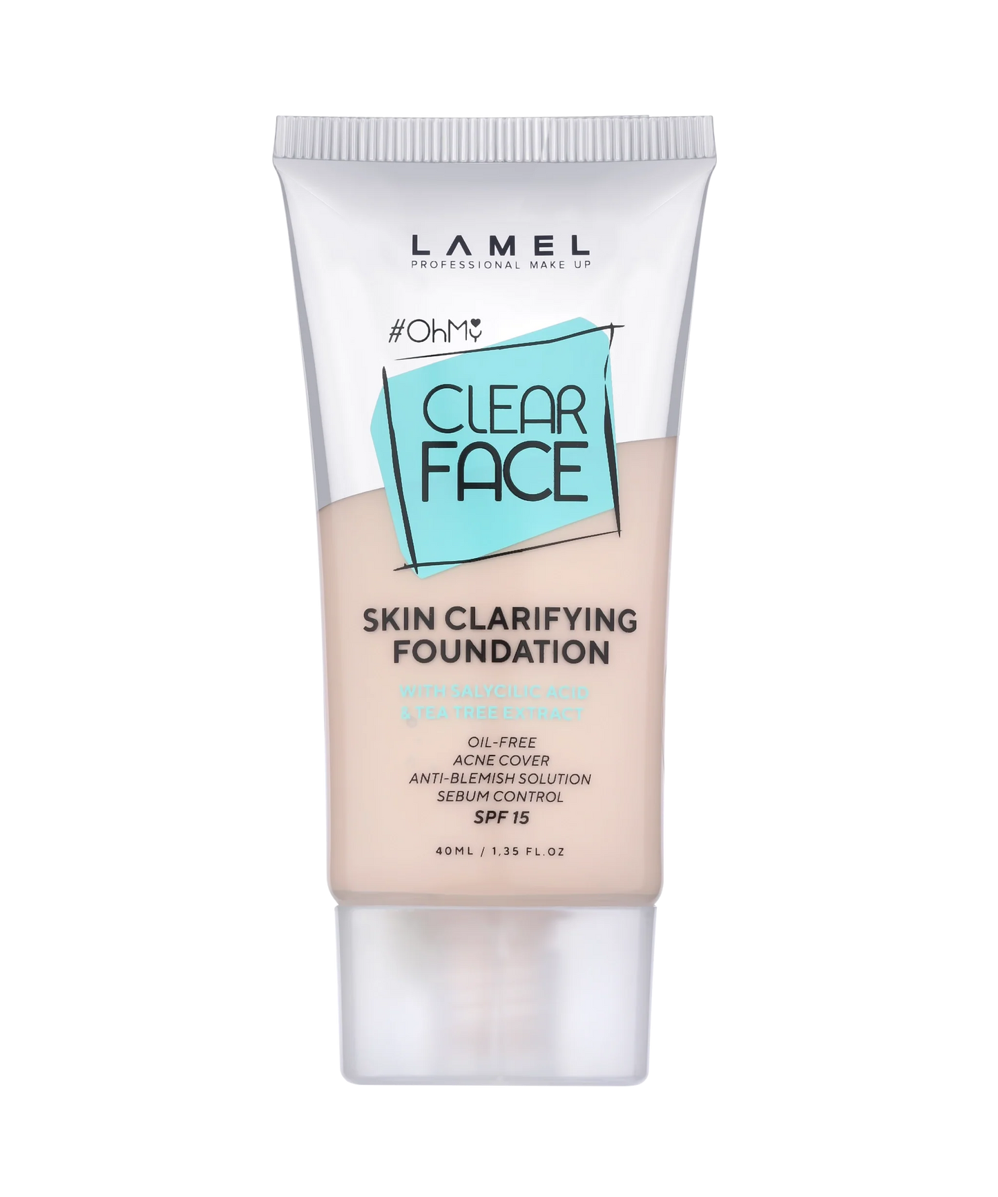 LAMEL Oh My Clear Face Foundation 40ML