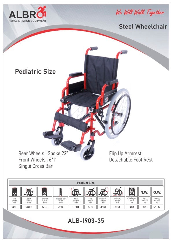 Albro Steel Wheelchair 1903
