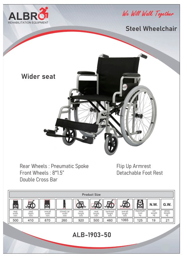 Albro Steel Wheelchair 1903
