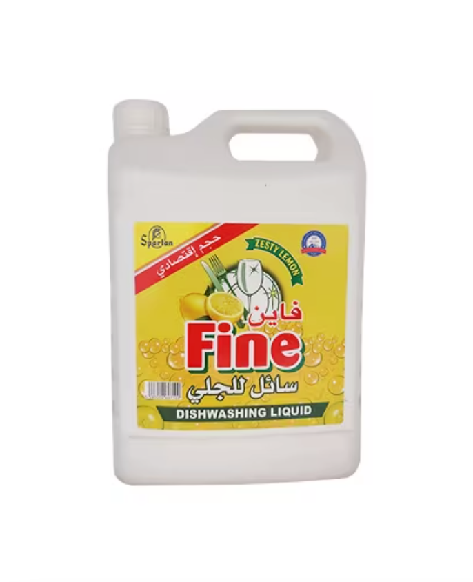 Spartan Fine Zesty Lemon Dishwashing Liquid