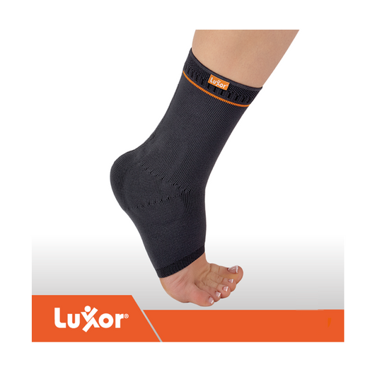 Luxor Knitted Ankle Support with Silicone Pad