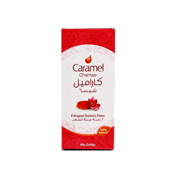 Chamsa Caramel Wrapped Depilatory Paste 90G (2 pcs)