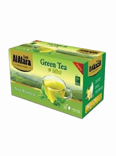 Beit Al Atara Green Tea & Mint شاي أخضر بالنعناع (20 pcs)