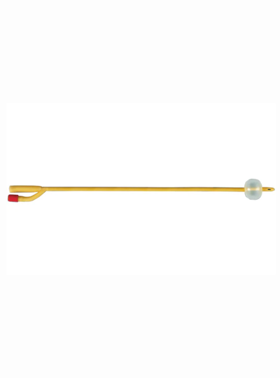 Foley Catheter 2 Way Balloon Silicone Coated