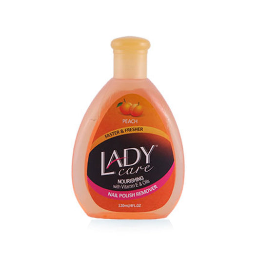 Lady Care Peach Nail Polish Remover 120ML