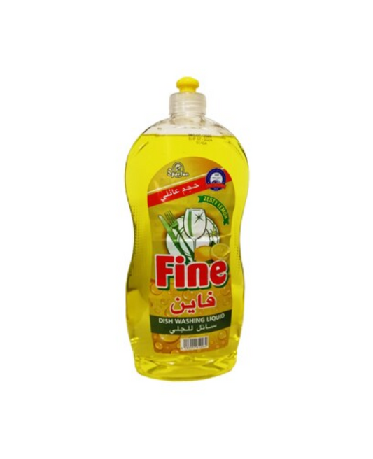 Spartan Fine Zesty Lemon Dishwashing Liquid