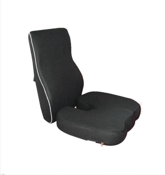 Albro Orthopedic Memory Foam Set Seat & Back Support Cushions