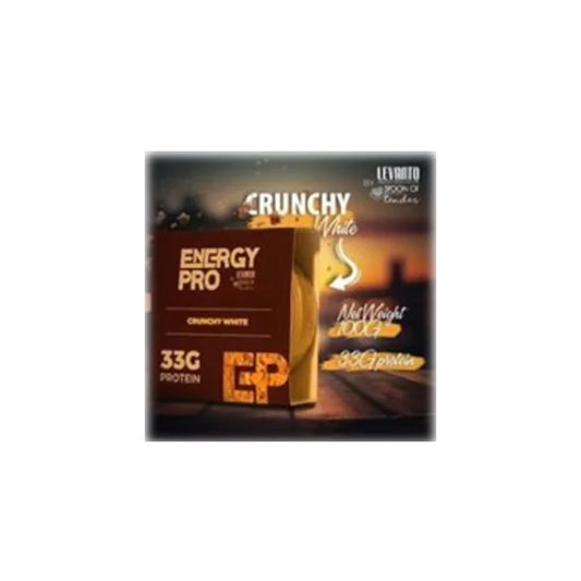 Levanto Energy Pro Crunchy White Protein Cup 100G