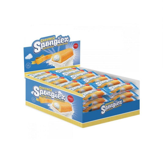 Jouy Cravingz Spongiez with Cream Filling 45G (24 pcs)