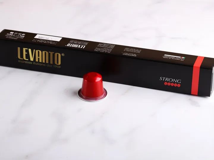 Levanto Espresso Capsules Strong (10 pcs)