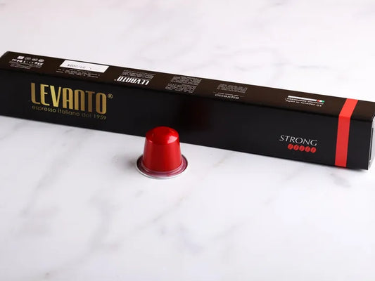 Levanto Espresso Capsules Strong (10 pcs)