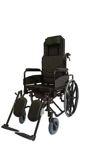 Albro Reclining Commode Wheelchair 2608GC