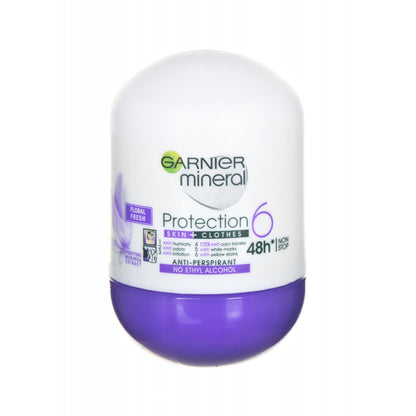 Garnier Mineral Protection 6 Floral Fresh Roll-on for Women 50ML