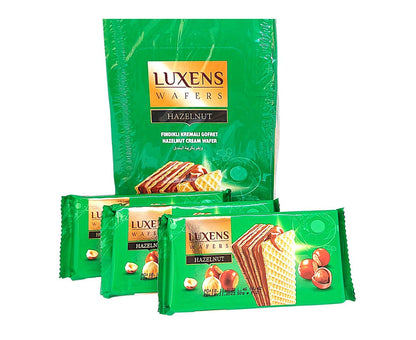 Luxens Wafers with Hazelnut Cream 50G (24 pcs)