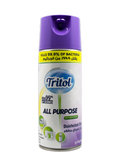 Tritol All-Purpose Spring Antibacterial Spray Disinfectant 400ML