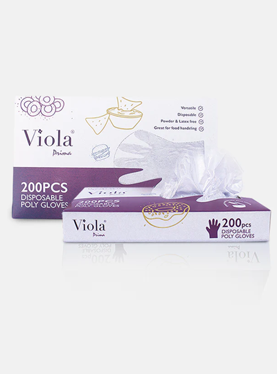 Viola Prima Hdpe Gloves (200 gloves)