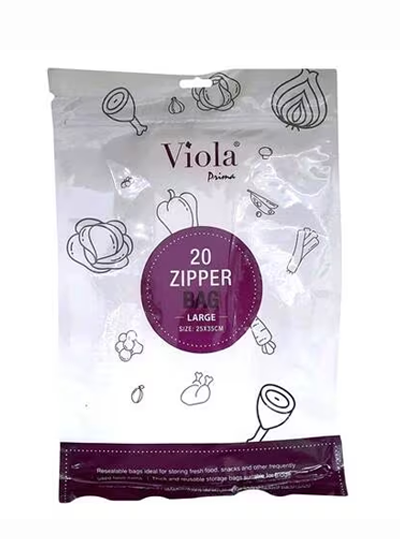 Viola Prima Zipper Bag (20 bags)