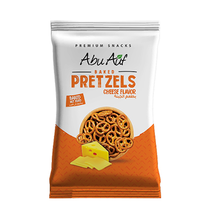 Abu Auf Baked Pretzels Cheese (24 pcs)