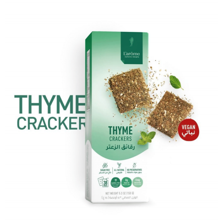 L'arôme Thyme Crackers 150G