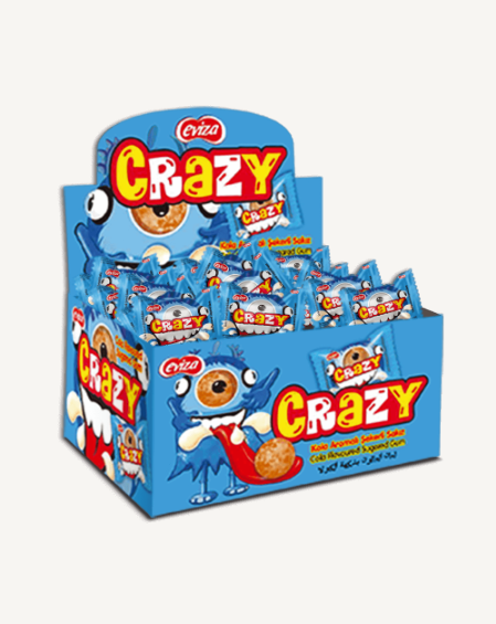 Eviza Crazy Gum Cola 3.5G (100 pcs)