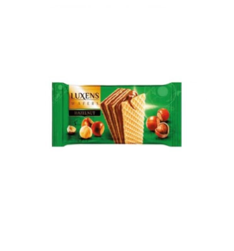 Luxens Wafers with Hazelnut Cream 50G (24 pcs)