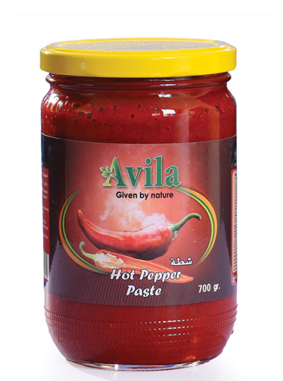 Avila Hot Pepper Paste شطة (700G)