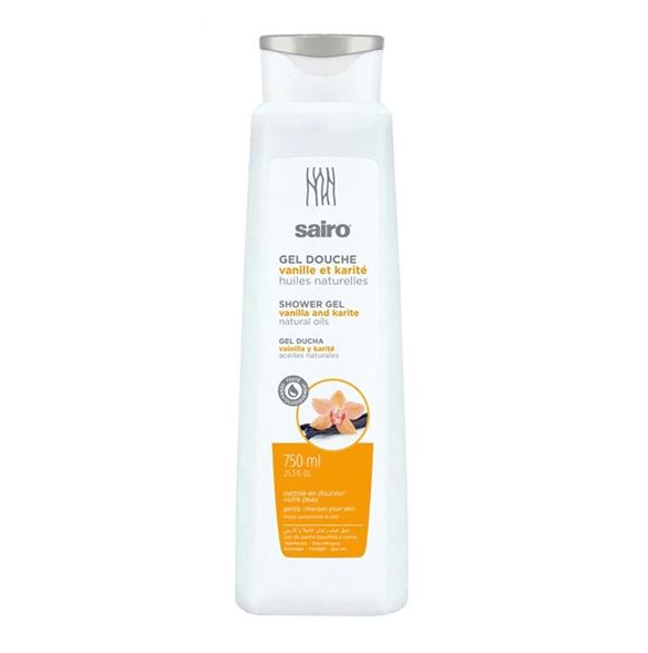 Sairo Vanille & Karite Shower Gel 750ML