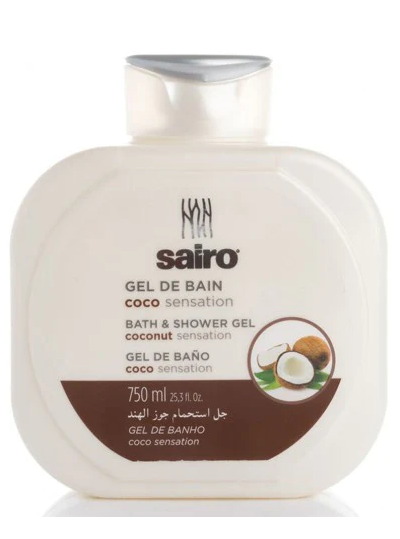 Sairo Coconut Bath Gel 750ML